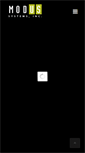 Mobile Screenshot of modussystemsinc.com